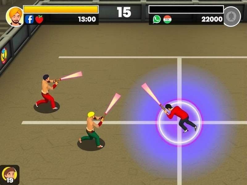 Punjab Power Smashers gameplay screenshot